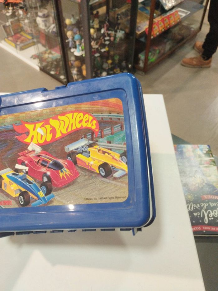 Hot wheels - lunch box - thermos - 1989 - photo numéro 4