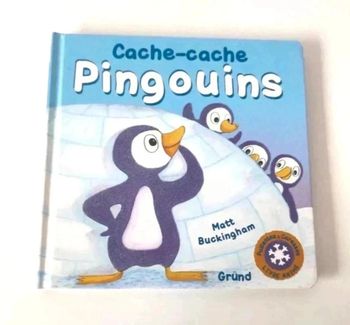 6 € 📚 Livre : Cache-Cache Pingouins