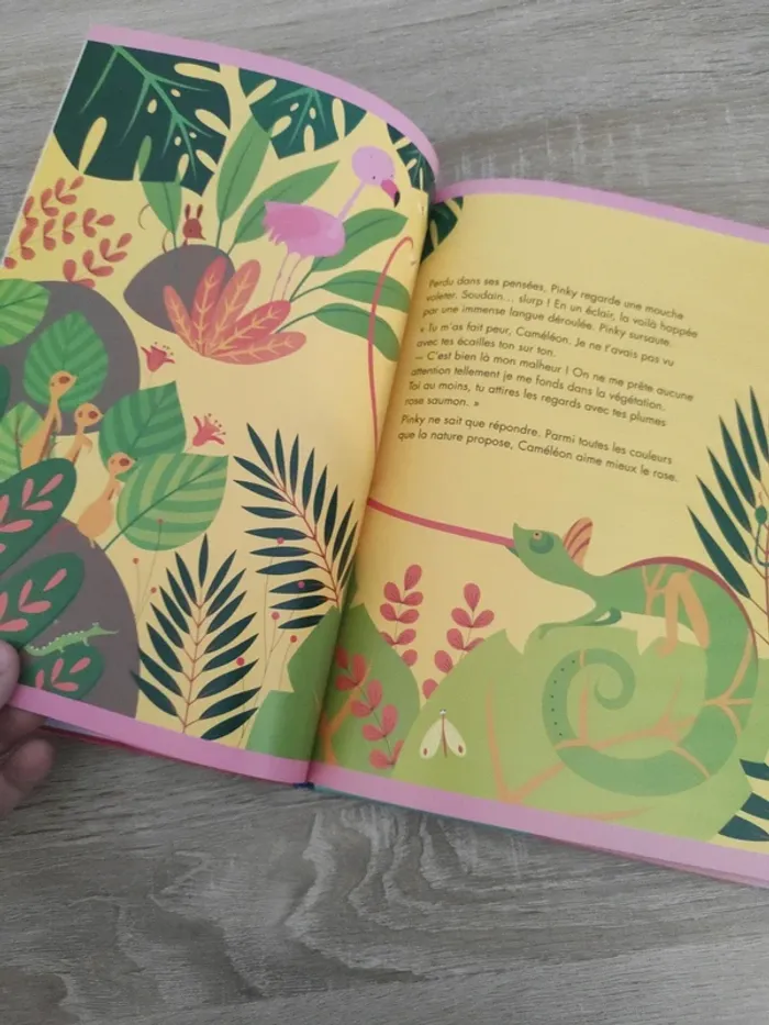 Livre le flamant rose qui ne voulait pas être rose - photo numéro 4