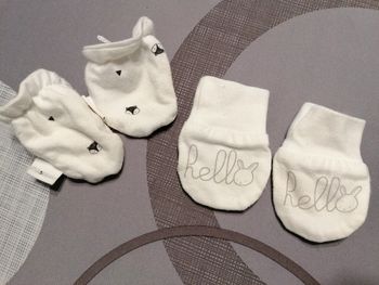 Gants bébé en coton