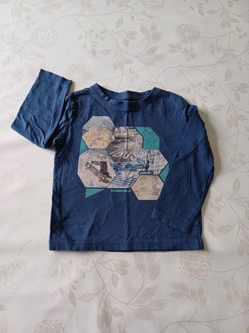 T-shirt manches longues Inextenso 4 ans