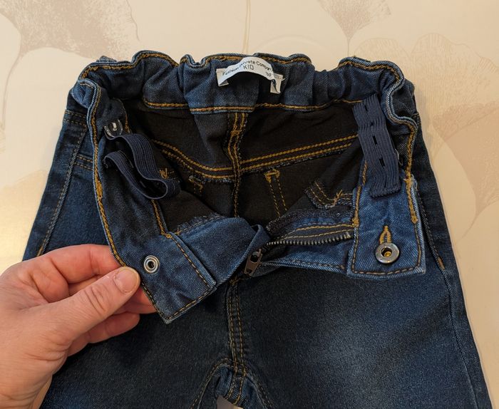 Jeans fille slim 5 ans - photo numéro 3