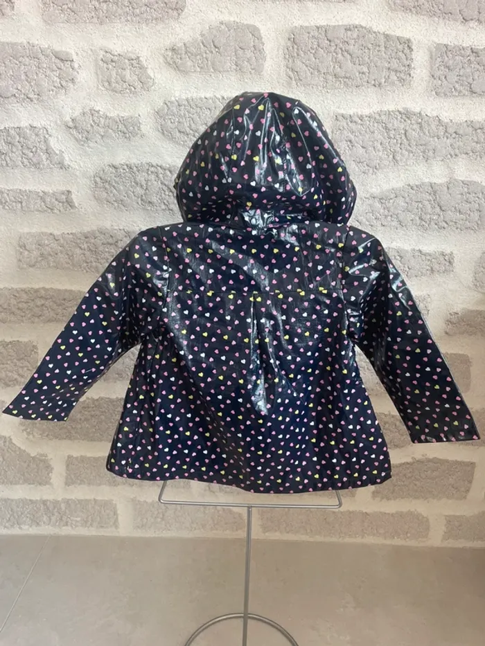 Manteau veste ciré imperméable fille 3 ans gémo - photo numéro 2