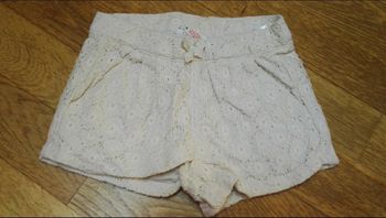 Short dentelle 18/24mois