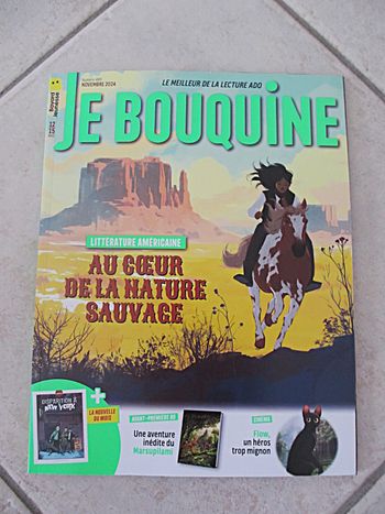 Magazine Je bouquine n° 489 de novembre 2024– Bayard