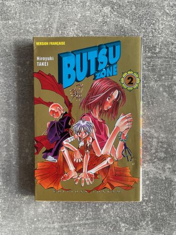 Manga Butsu zone Tome 2 en version française.