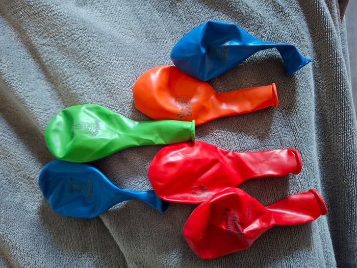 Lots de 6 ballons baudruche - photo numéro 2