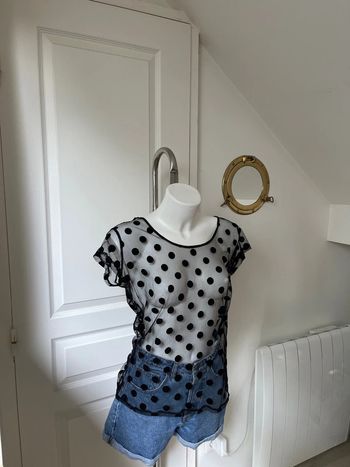 Top à pois