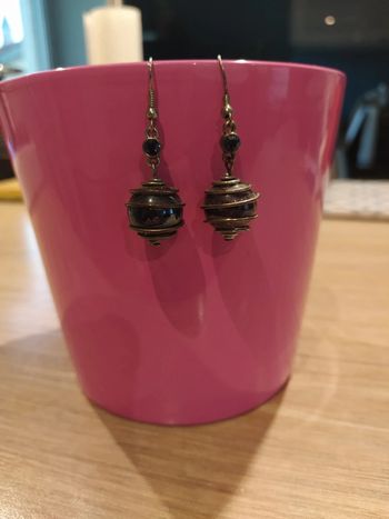 Boucles d'oreilles spirale