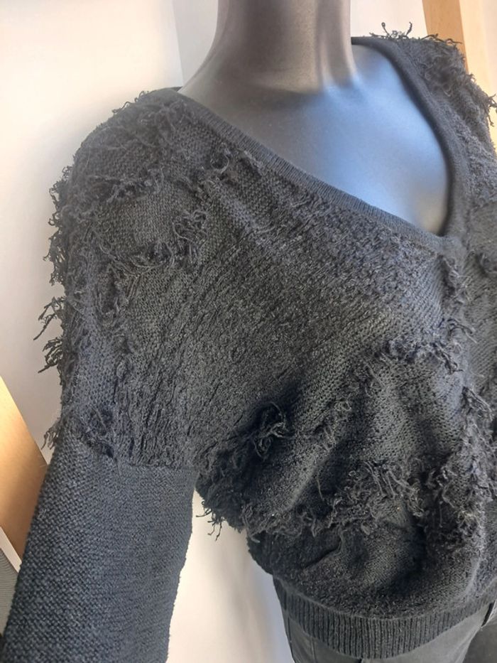 Ikks pull noir T.40/42 en tbe - photo numéro 4