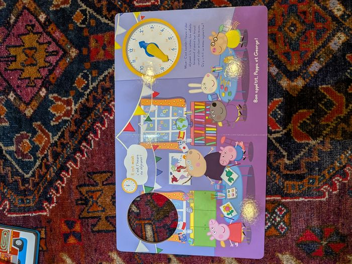 Livre Peppa pig quelle heure est-il - photo numéro 3