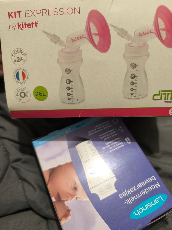 Kit Expression double pour tire-lait kitett