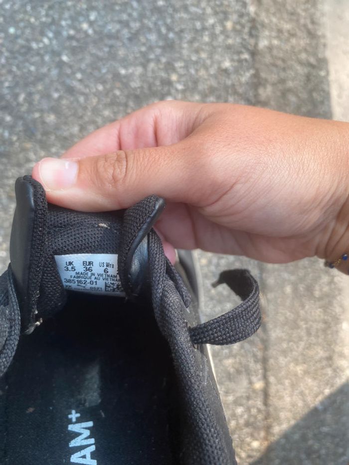 Basket puma noir argent - photo numéro 3