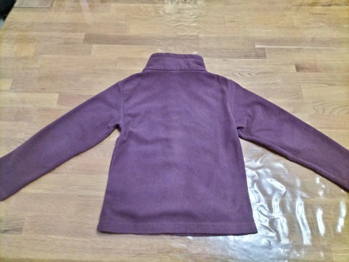 Gilet polaire violet fille 4 ans - photo numéro 5