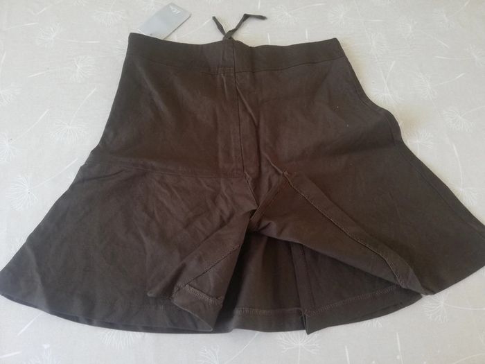 Jupe trapèze marron taille 36 MIm neuve - photo numéro 4