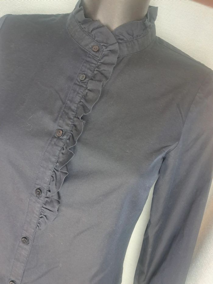 Comptoir des cotonniers chemise marine T 34 en tbe - photo numéro 3