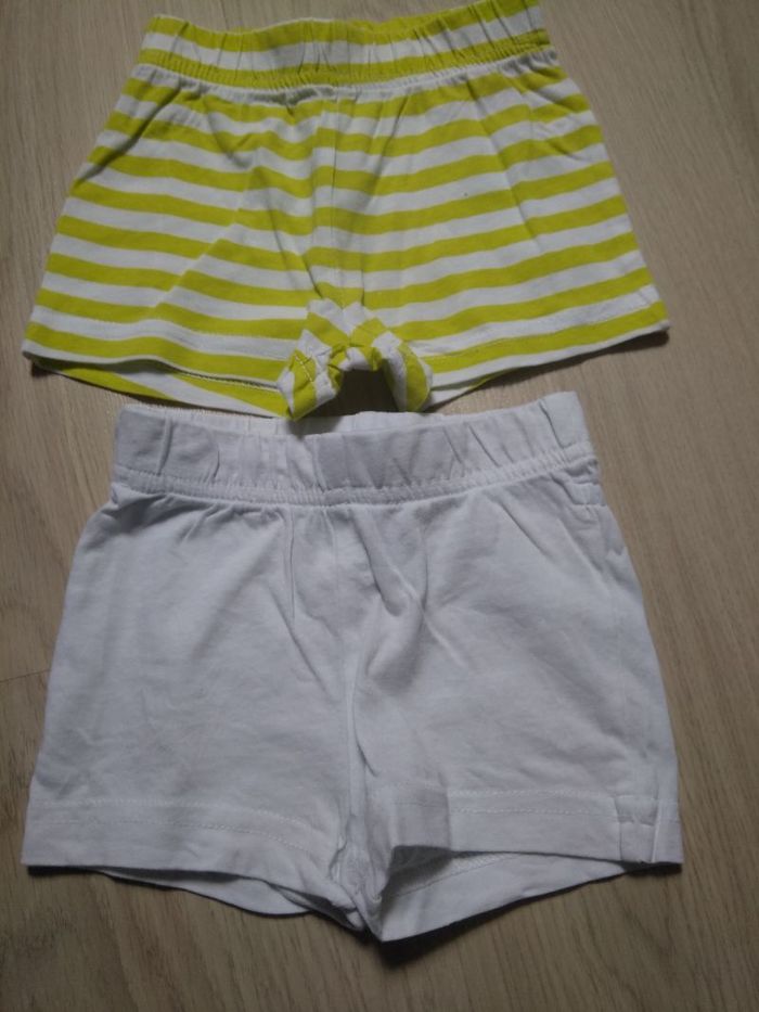 lot de 2 short bébé garçon 6 mois