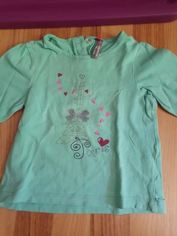tee shirt menthe orchestra 2 ans