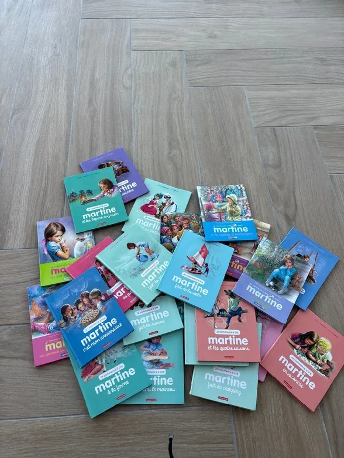 Je commence à lire#martine#cp#casterman