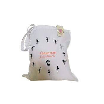 Sac personnalisable « j’peux pas j’ai danse »