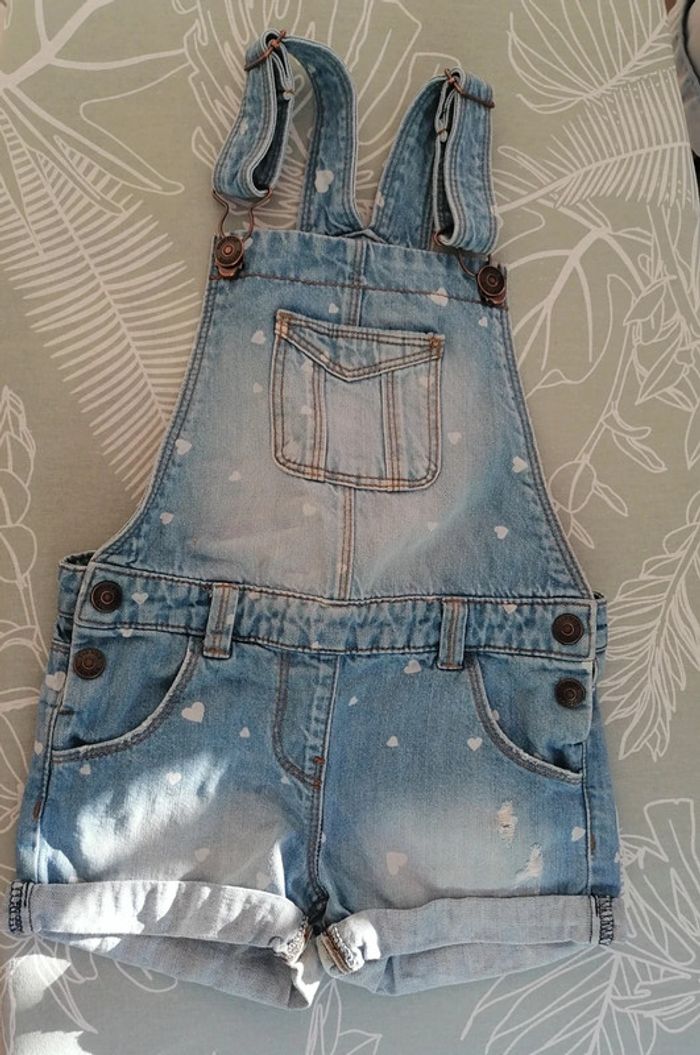 Salopette en jeans 5 ans