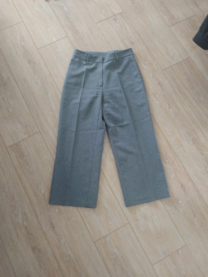 Pantacourt gris chiné