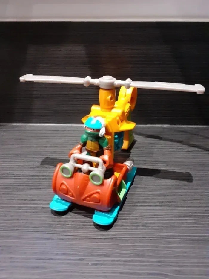 Tortue Ninja Hélicoptère 2 en 1
