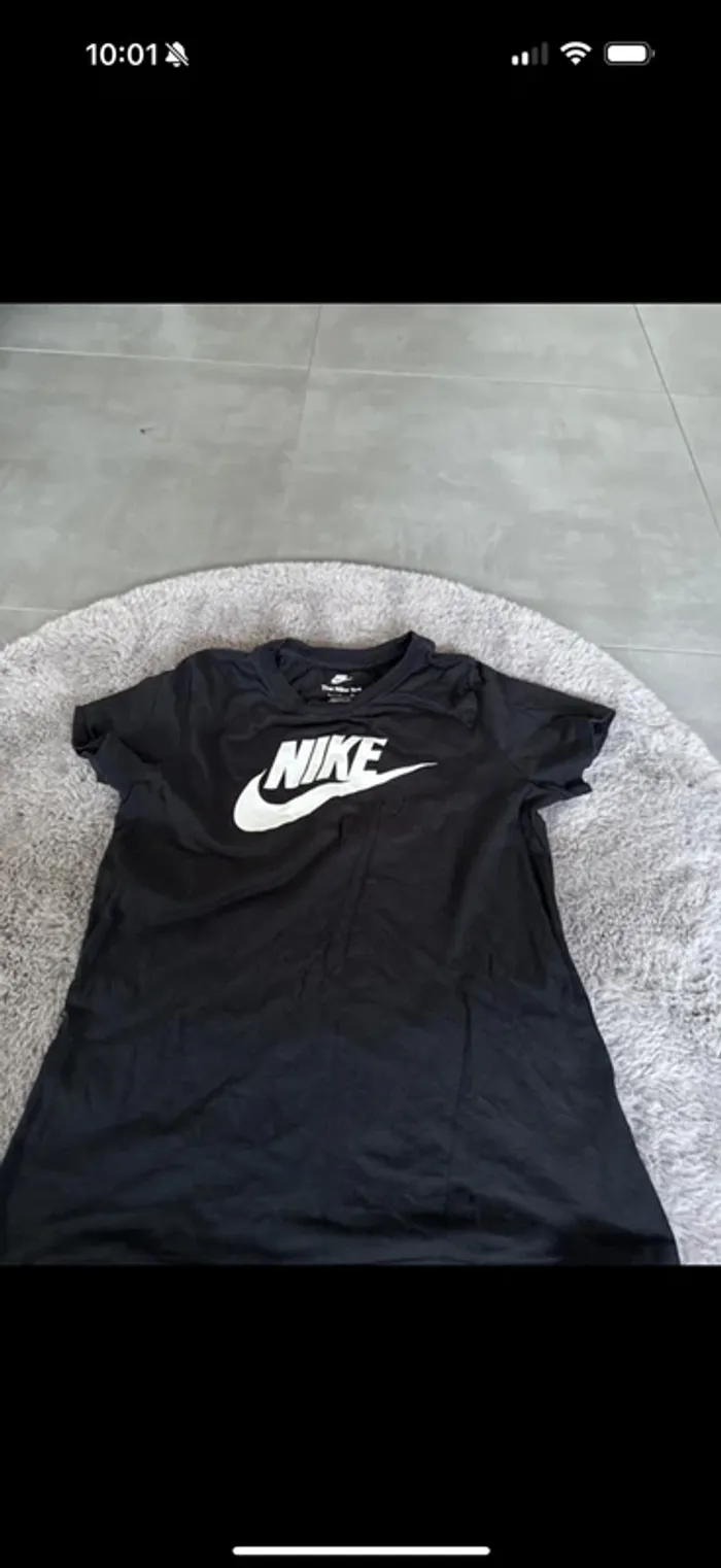 Tshirt femme nike noir - photo numéro 2