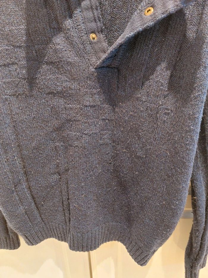 Pull bleu berac taille M - photo numéro 5