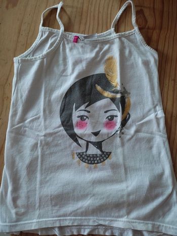 Tee shirt fine bretelles