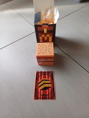 Figurine minecraft n'5 hamburger macdonalds