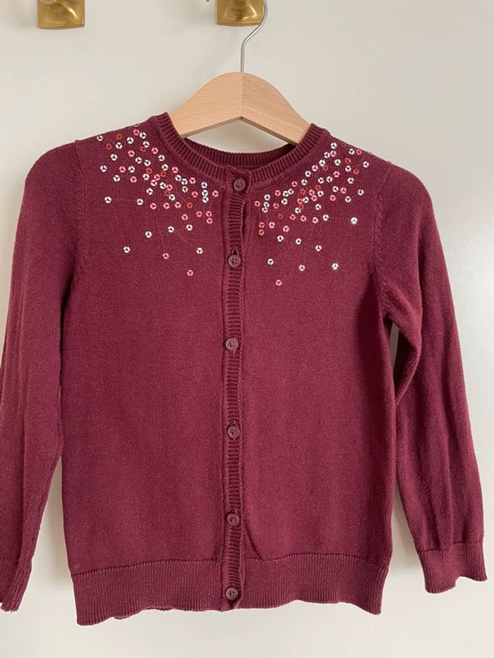 Gilet Bordeaux