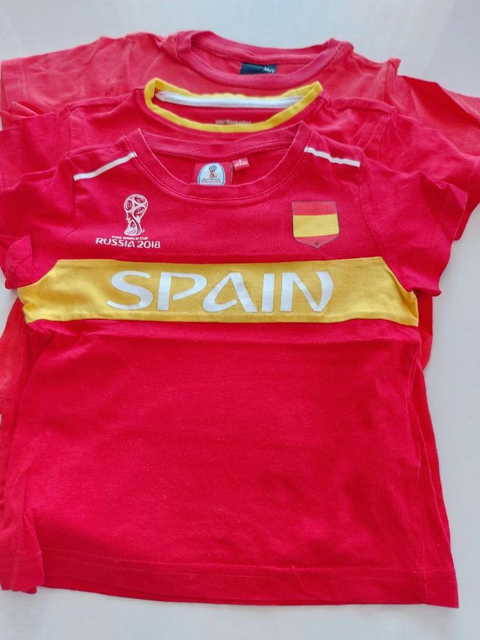 Lot maillots Espagne - photo numéro 4