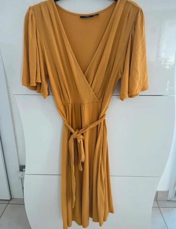 Robe jaune Kiabi