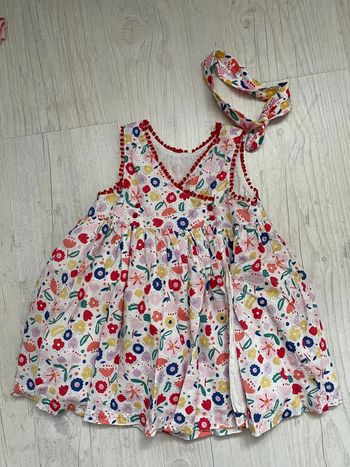 Ensemble robe et bandeau 24 mois