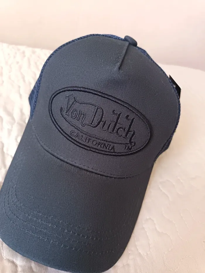 Casquette Van Dutch bleu marine homme taille unique neuf - photo numéro 2