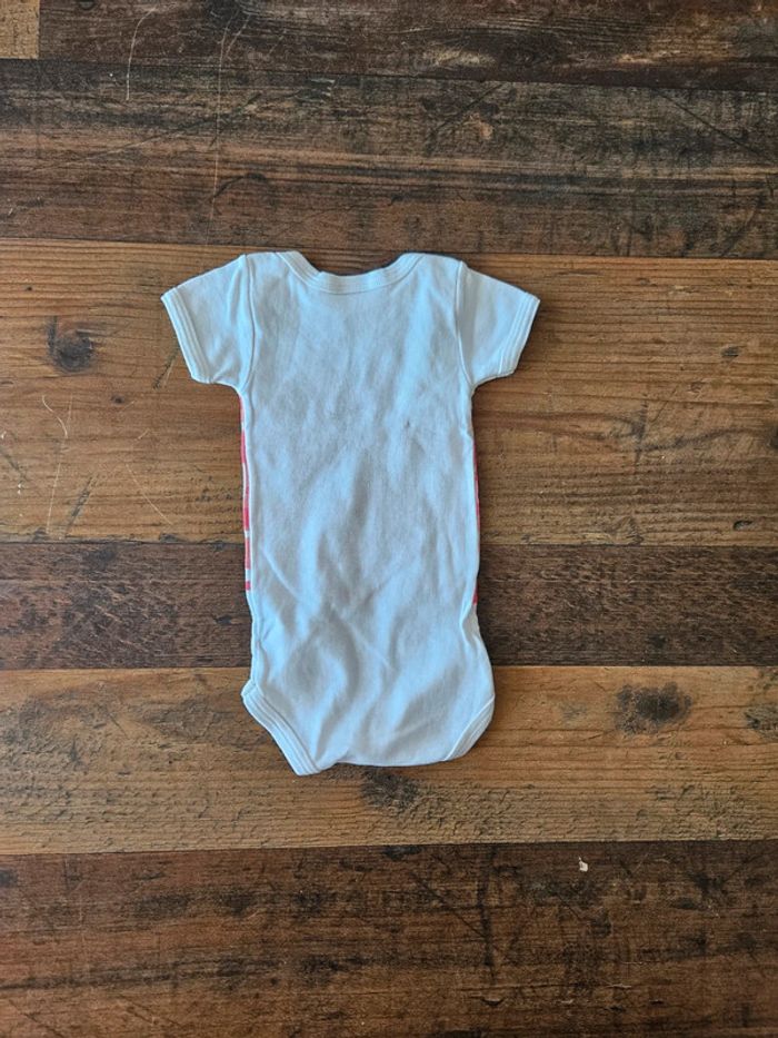 Bodie manches courtes Petit Bateau 3mois bébé fille - photo numéro 2