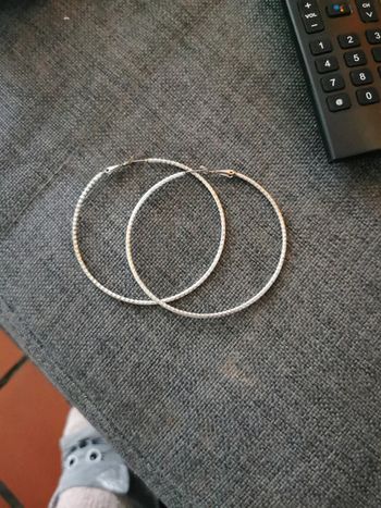 Boucle d'oreille anneaux