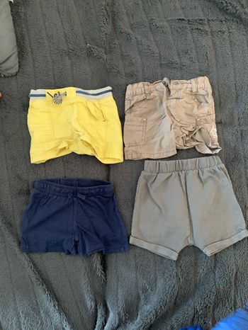 4 shorts garçon