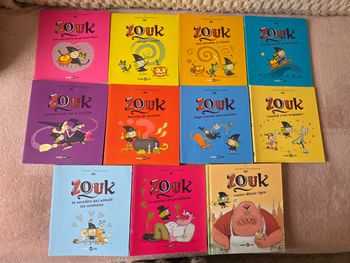 Lots de 11 livres zouk