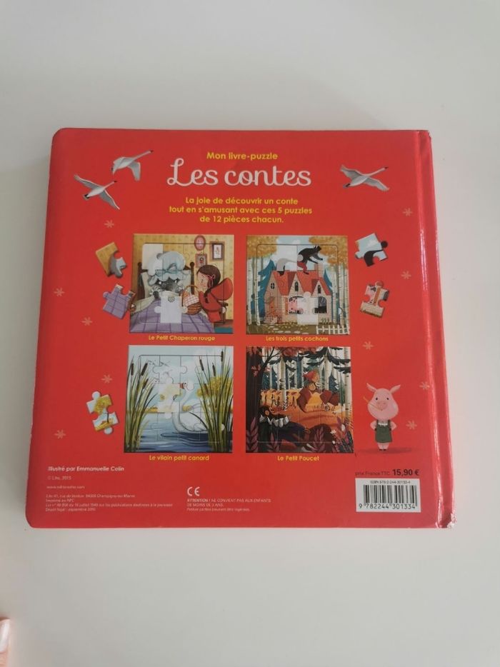 Livre puzzle sur les contes - photo numéro 2