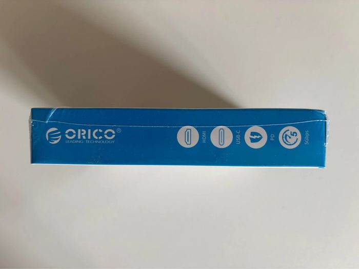 🔌 Hub USB-C 5-en-1 ORICO – Neuf (boîte d'origine) - photo numéro 3