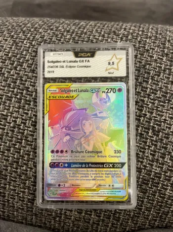 Solgaleo et lunala GX pca 9.5