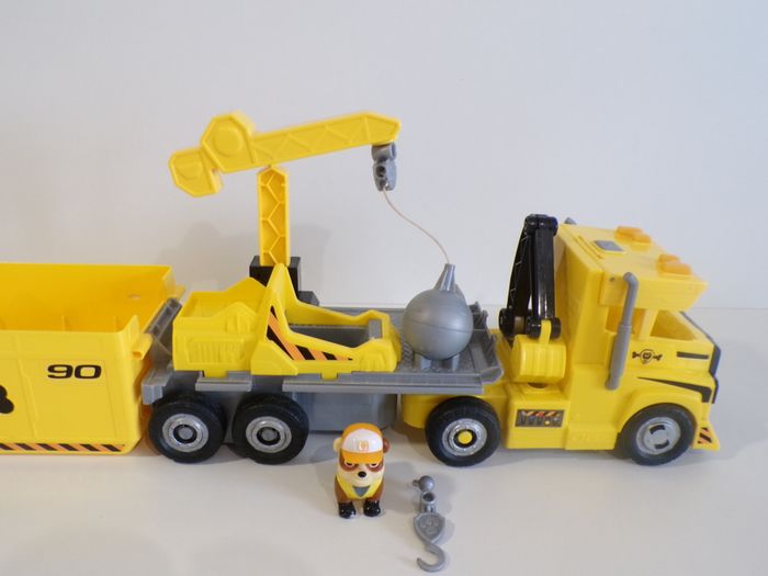 Camion de chantier - Ruben - Paw Patrol - Pat Patrouille - photo numéro 5