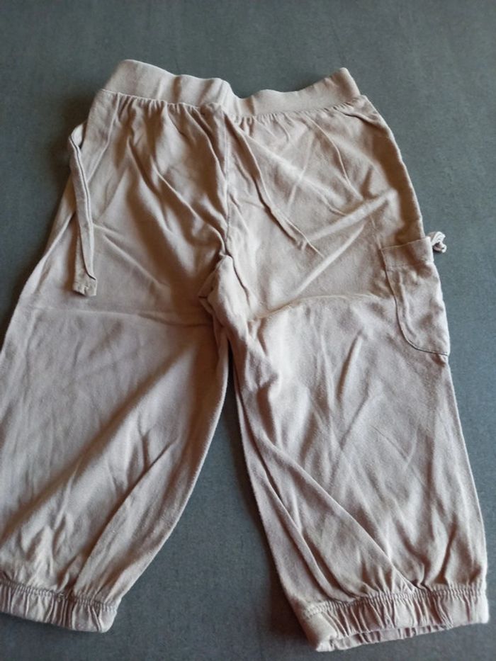 Sarouel 3/4 beige foncé fille 6 ans - photo numéro 7