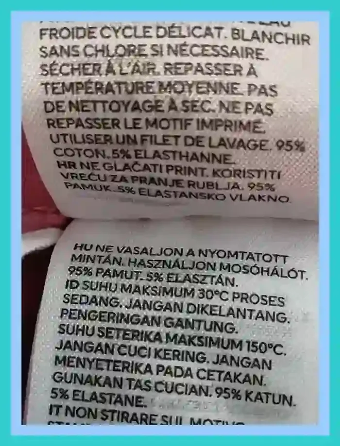 Legging rose lila H&M intérieur molleton fille 10 ans - photo numéro 5