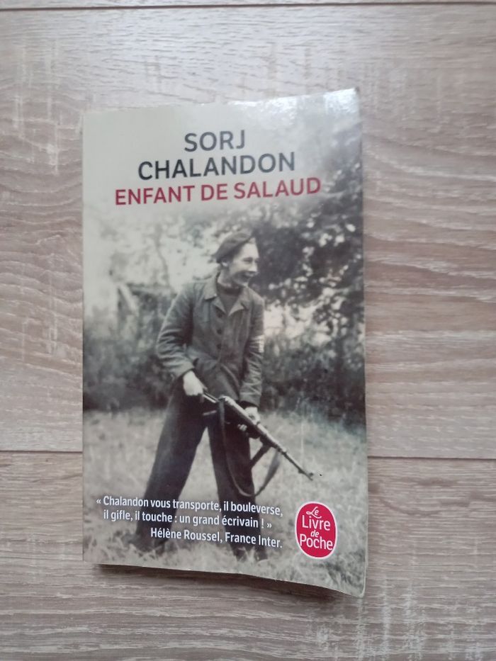 Livre "Enfant de salaud" de Sorj Chalandon