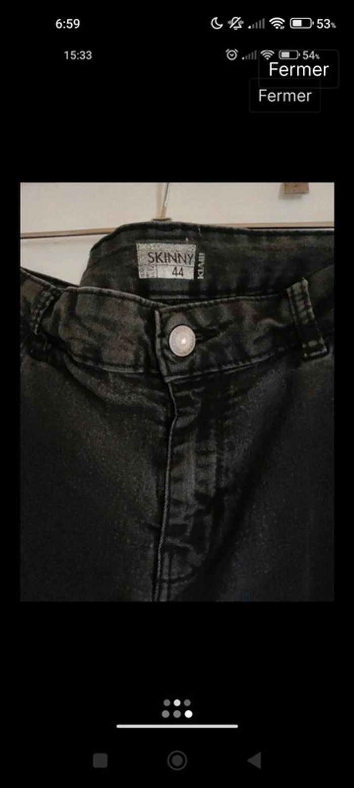 Jean skinny noir - photo numéro 2