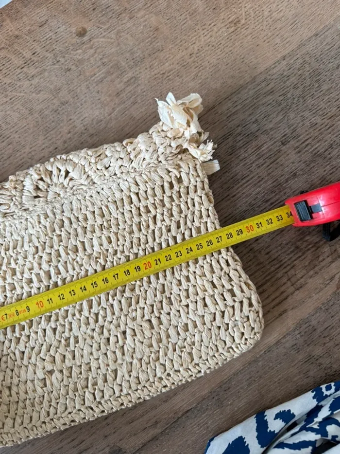 Pochette raphia - photo numéro 6