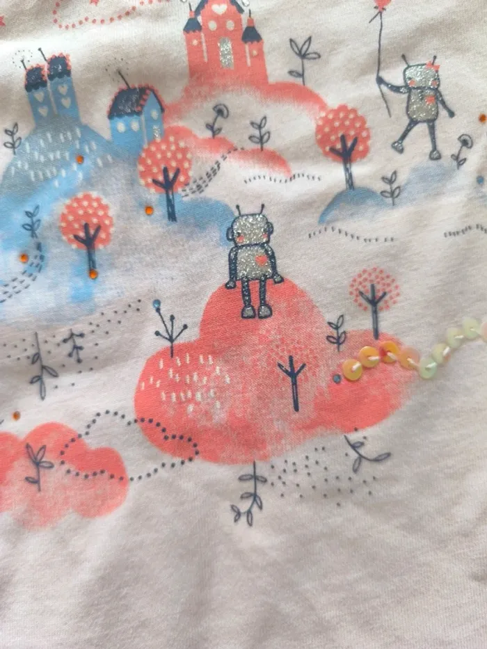 Tee shirt manche longue sergent major 2 ans 92 cm - photo numéro 4